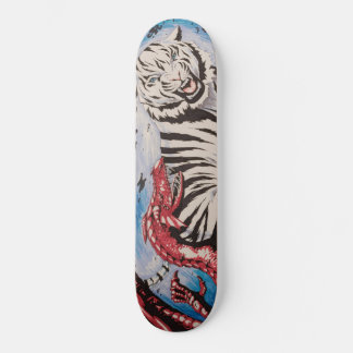 "Tiger v Dragon" von T.S. Tire Skateboard