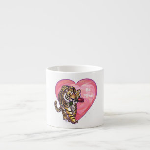 Tiger-Valentinstag Espressotasse