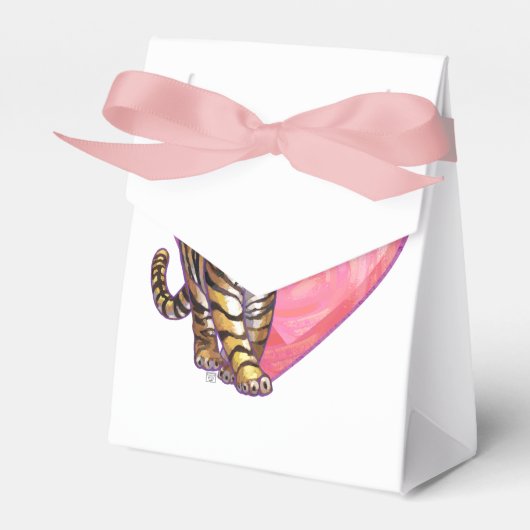 Tiger-Valentinstag Geschenkschachtel (Vorderseite)