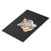 Tiger Vector Art mit lebhaften Farben Notizblock (angewinkelt)
