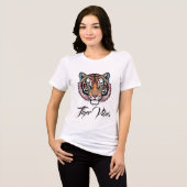 Tiger Vibes Tri-Blend Shirt (Vorderseite voll)