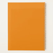 Tiger - Vibrant Pink Planer (Rückseite)