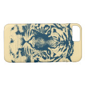 Tiger Vintag #8 Case-Mate iPhone Hülle (Rückseite (Horizontal))