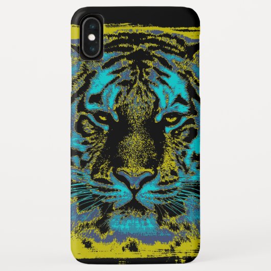 Tiger Vintag Case-Mate iPhone Hülle (Rückseite)