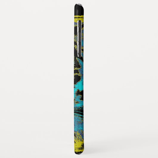 Tiger Vintag Case-Mate iPhone Hülle (Hinten/Links)