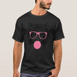 Tiger Vintag Print Tiger Animal Women T-Shirt