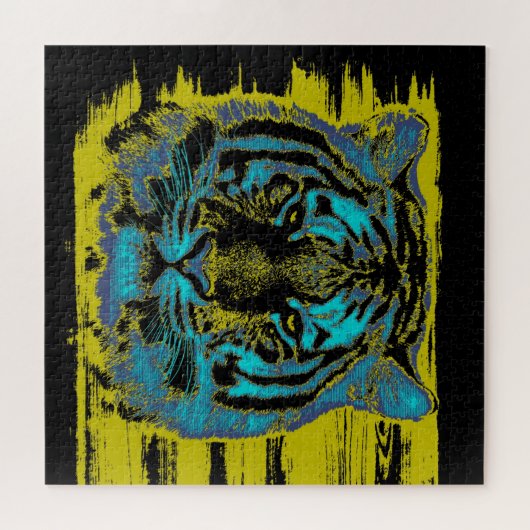 Tiger Vintag Puzzle (Horizontal)