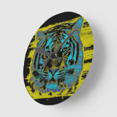 Tiger Vintag Runde Wanduhr (Winkel)