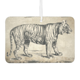Tiger Vintag Wildlife Grunge Decorative Autolufterfrischer
