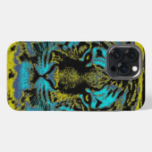 Tiger Vintage iPhone Hülle (Rückseite (Horizontal))