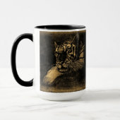 Tiger Vintage Tasse (Links)
