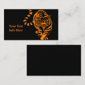 Tiger Visitenkarte (Vorne/Hinten)