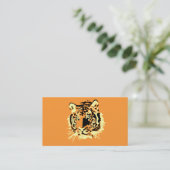 Tiger Visitenkarte (Stehend Vorderseite)