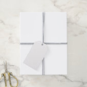 Tiger Volleyball-Geschenketiketten Geschenkanhänger (Mit Garn)