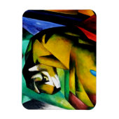 "Tiger" von Franz Marc Magnet (Vertikal)
