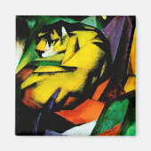 Tiger von Franz Marc Magnet (Vorne)