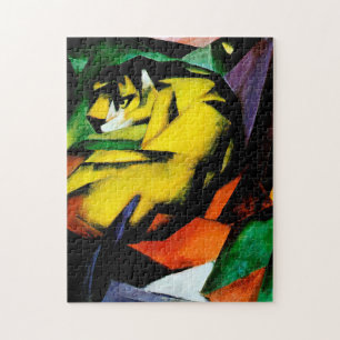 Tiger von Franz Marc Puzzle