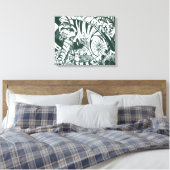 Tiger von Franz Marc, Vintage Ausdruckskunst Leinwanddruck (Insitu (Schlafzimmer))
