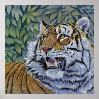 Tiger von schukina С С807 Poster
