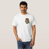 Tiger vs Snake Wild Animal Battle Arts T-Shirt (Vorne ganz)