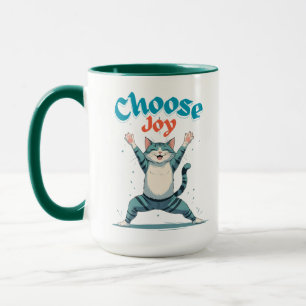 Tiger: Wähle Freude Tasse