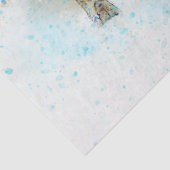 Tiger Walking Art Decoupage Seidenpapier (Detail)