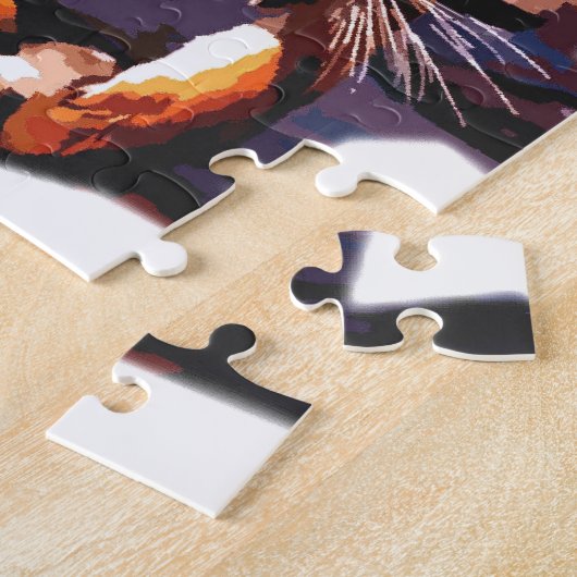 Tiger Walking Puzzle (Seite)