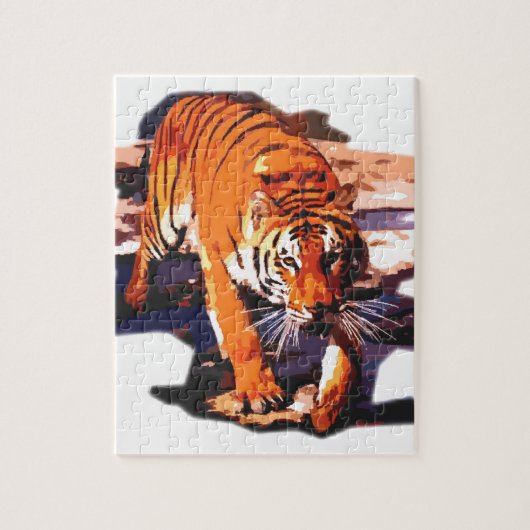 Tiger Walking Puzzle (Vertikal)