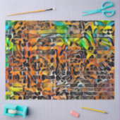 Tiger Wall Art Collection Seidenpapier (Basteln)