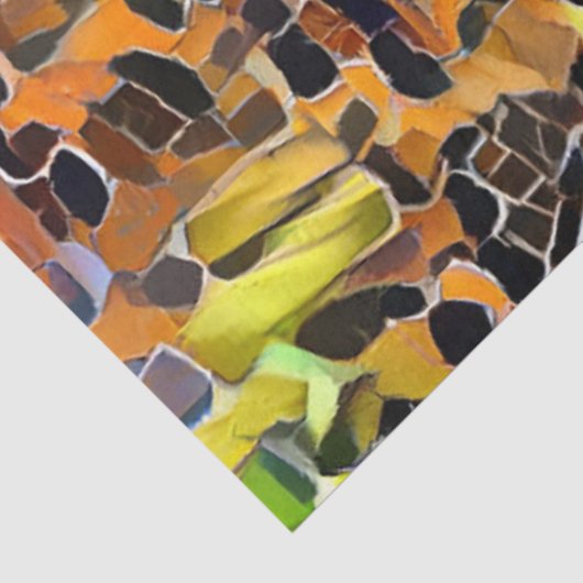 Tiger Wall Art Collection Seidenpapier (Ausschnitt)