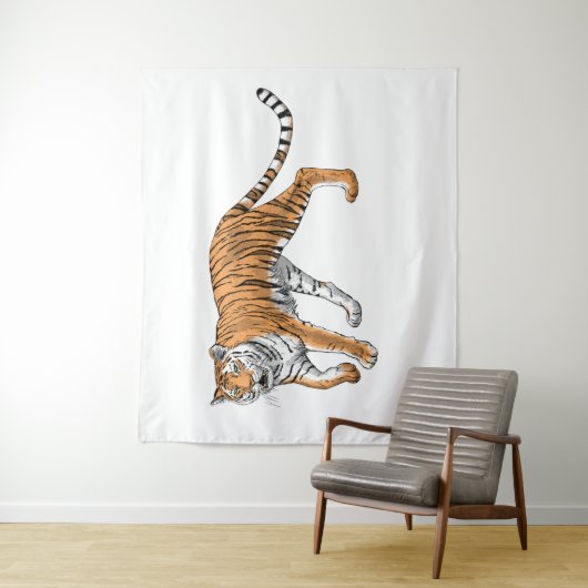 Tiger Wandteppich (Beispiel)