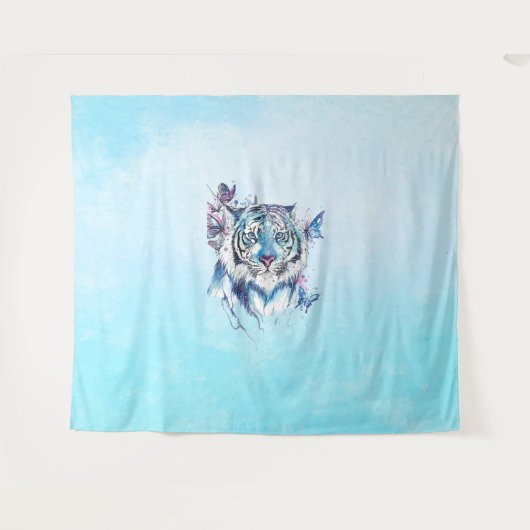Tiger Wandteppich (Vorderseite (Horizontal))