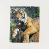 Tiger Wandteppich (Vorderseite)