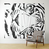 Tiger Wandteppich (Beispiel (Horizontal))