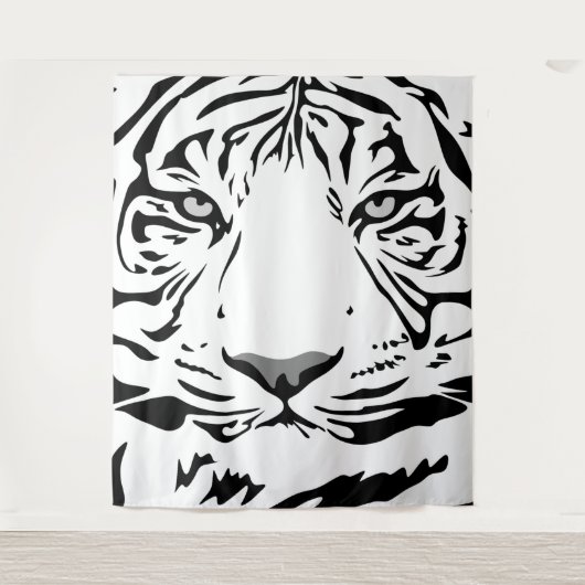 Tiger Wandteppich (Vorderseite)