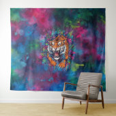 Tiger Wandteppich (Beispiel (Horizontal))
