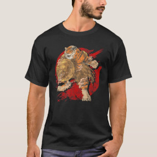 Tiger Warriors Shild Soldier Fighter T-Shirt