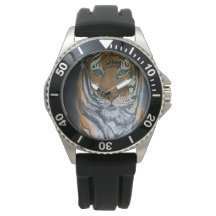 TIGER WATCH DESIGN VON KÜNSTLER PAULA REILLY
