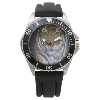 TIGER WATCH DESIGN VON KÜNSTLER PAULA REILLY ARMBANDUHR