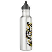 Tiger Water Bottle - Tiger Head Edelstahlflasche (Links)