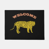 Tiger Welcome Custom Fußmatte (Vorderseite)