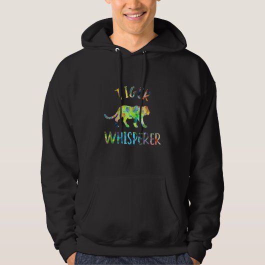 Tiger Whisperer Tiger Tiger Quote Hoodie (Vorderseite)