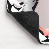 TIGER-WHITE/GRAY-MOUSEPAD MOUSEPAD (Ecke)