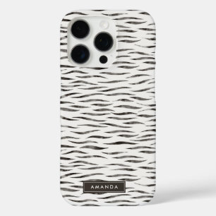 Tiger Wild Animal Skin Pattern iPhone 16 Pro Hülle