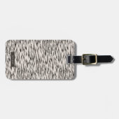 Tiger Wild Animal Skin Pattern Gepäckanhänger (Vorderseite horizontal)