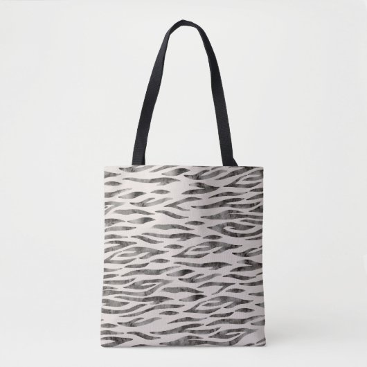 Tiger Wild Animal Skin Pattern Tasche (Vorderseite)