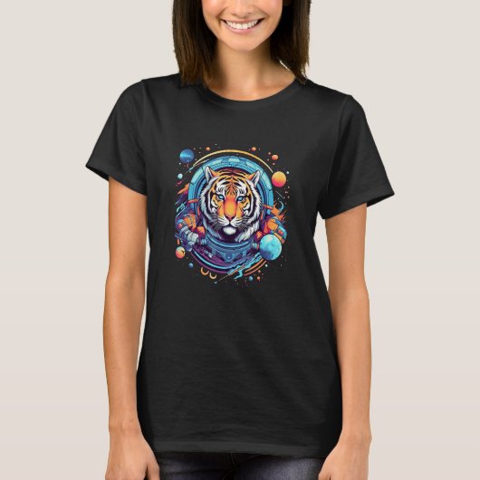 Tiger Wild Animal Tiger Men Women Kids 5 T-Shirt (Vorderseite)