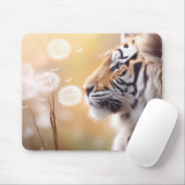 Tiger Wild Animal Tranquil Friedlich Mousepad (Mit Mouse)