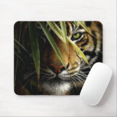 Tiger-wild lebende Tiere Mousepad (Mit Mouse)