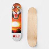 tiger, WILD Skateboard (Vorderseite)